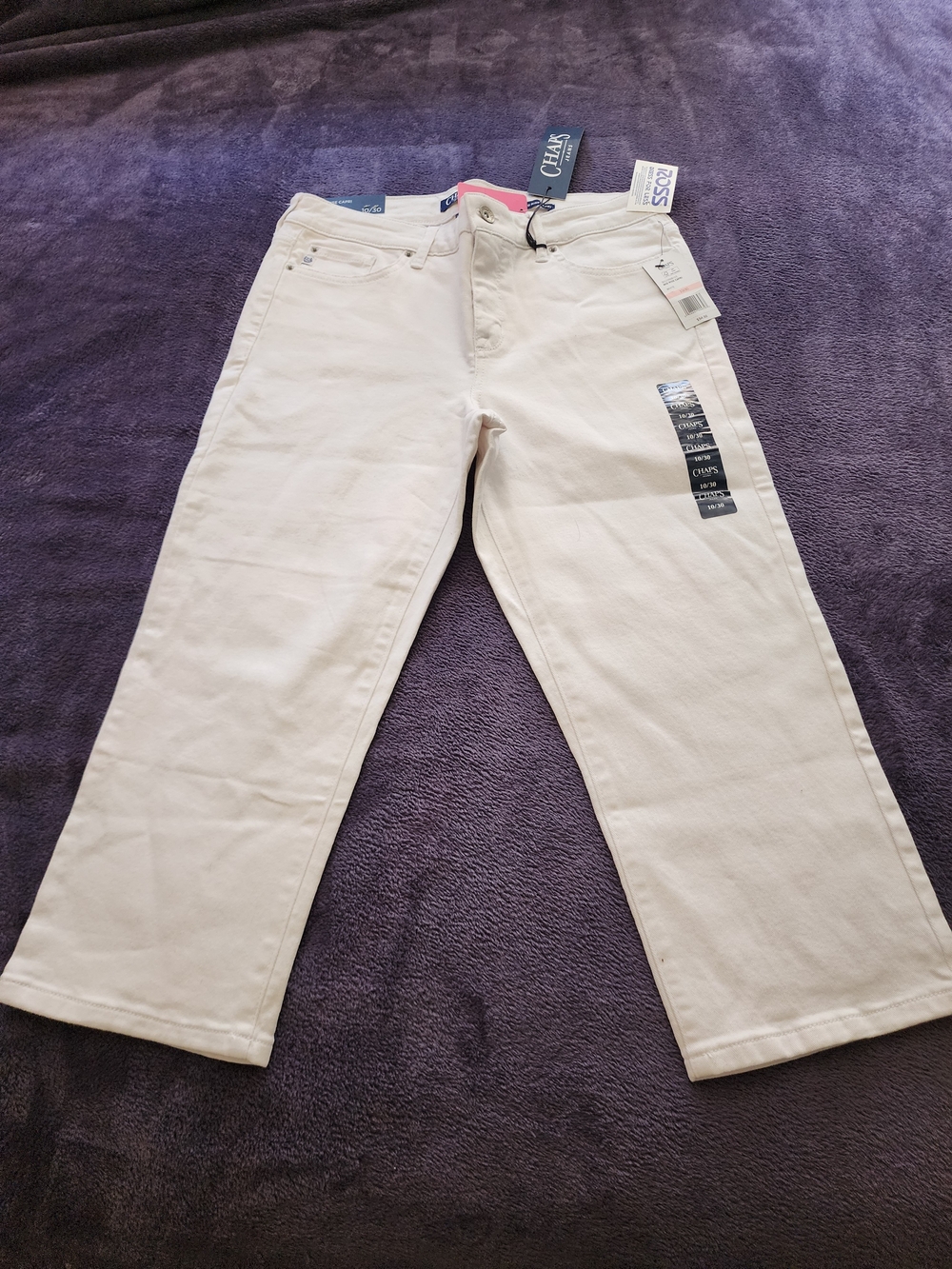 Classic Woman's White Jeans - Comfort Fit